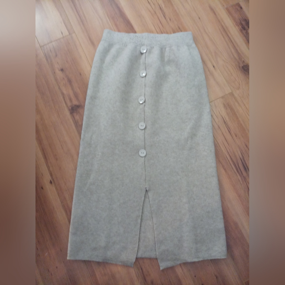 Sweater maxi/midi skirt